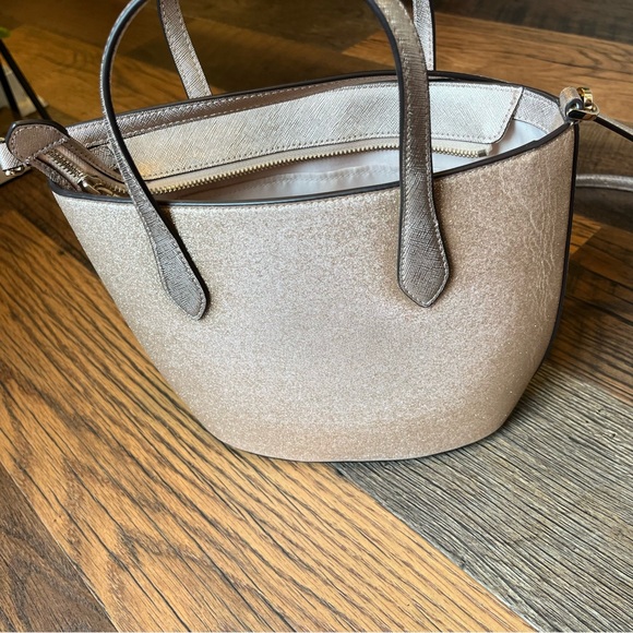 Kate Spade Glitter Gold Satchel Bag - Picture 9 of 16